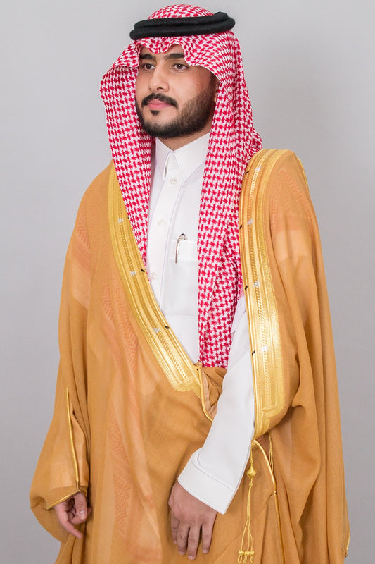 بشت ملكي زعفراني
