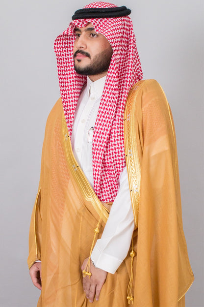 بشت مروبع زعفراني