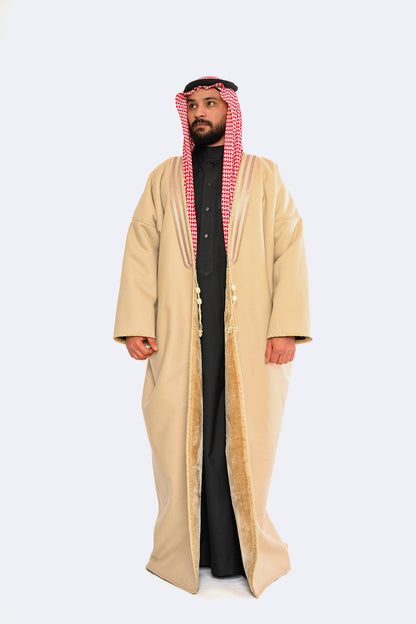 فروة ووبر اكريليك سادة - بيج